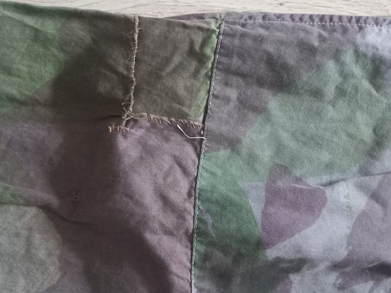 Ensemble parachutiste peau de saucisson originale ww2 - Indochine