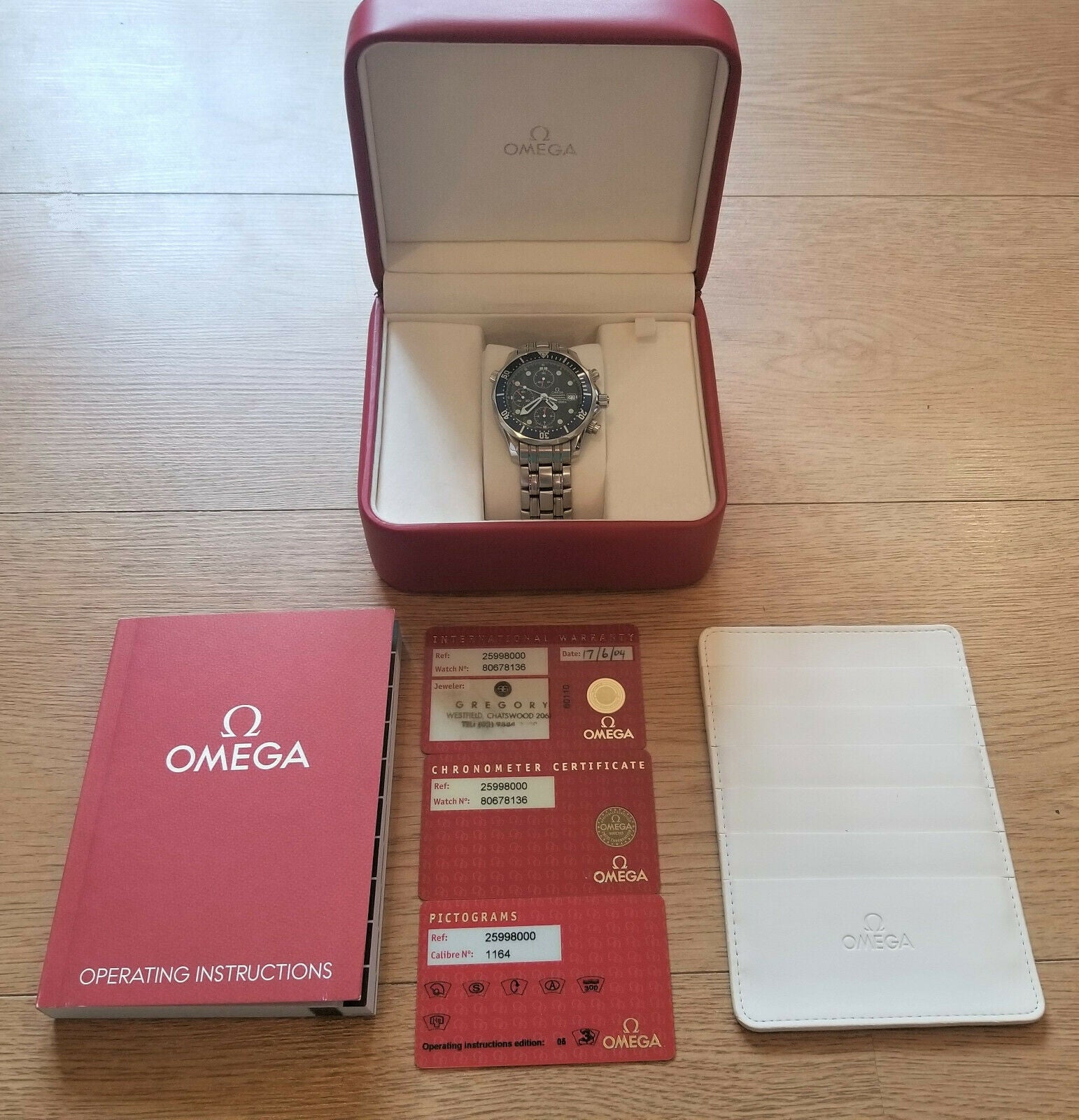 Montre-Bracelet Omega Seamaster Chronographe 41,5 Mm Automatique