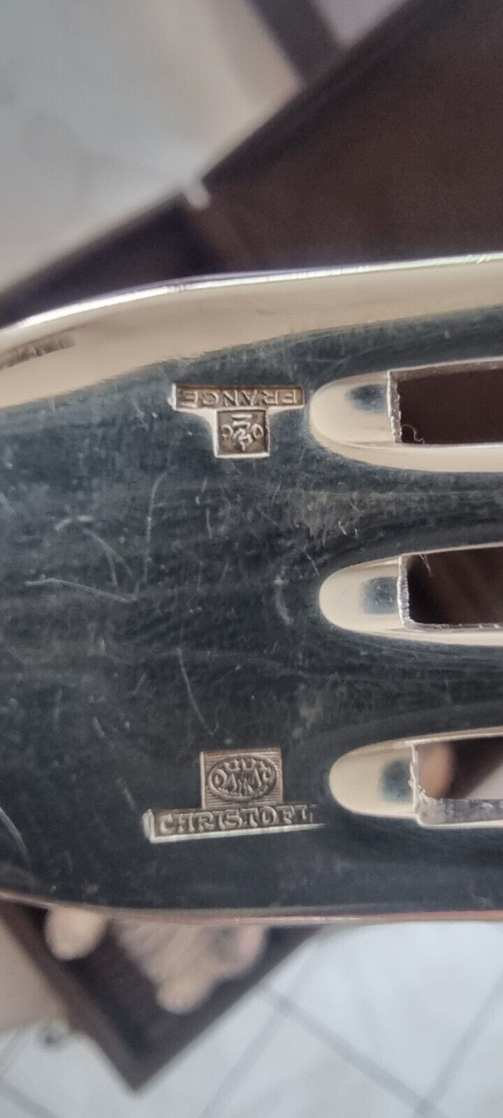 Ménagère CHRISTOFLE Modèle MARLY métal argenté 37 couverts