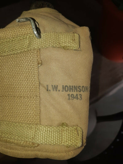 Ww2 Us Gourde Casque Dday Ffl Para Veste Gi Utah Omaha Airborne Ceinturon 101st