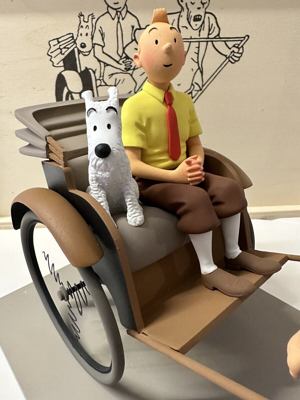 Figurine Fariboles Tintin Pouss Pouss