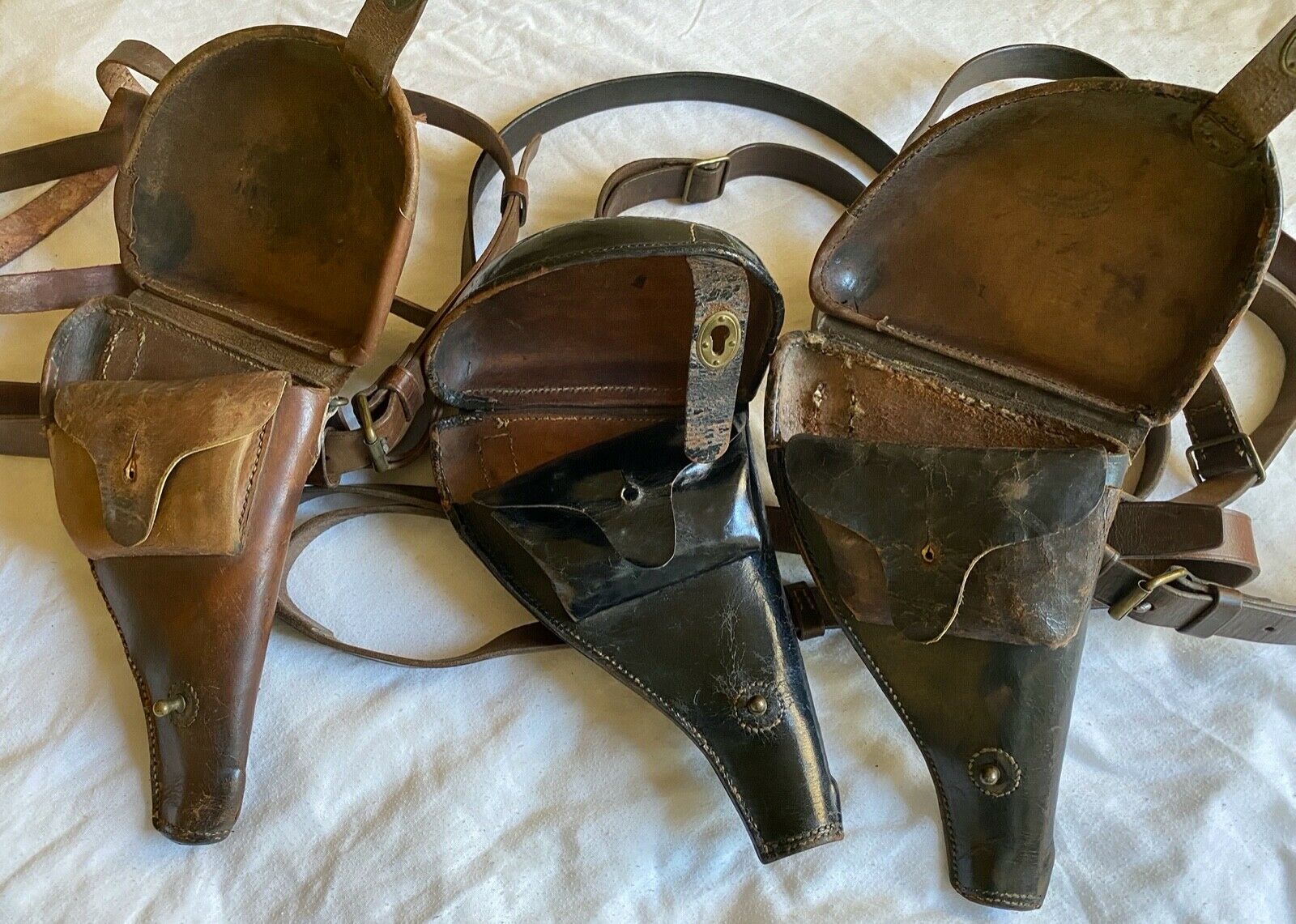 Lot de 03 Etuis Holster Jambon 1873-74