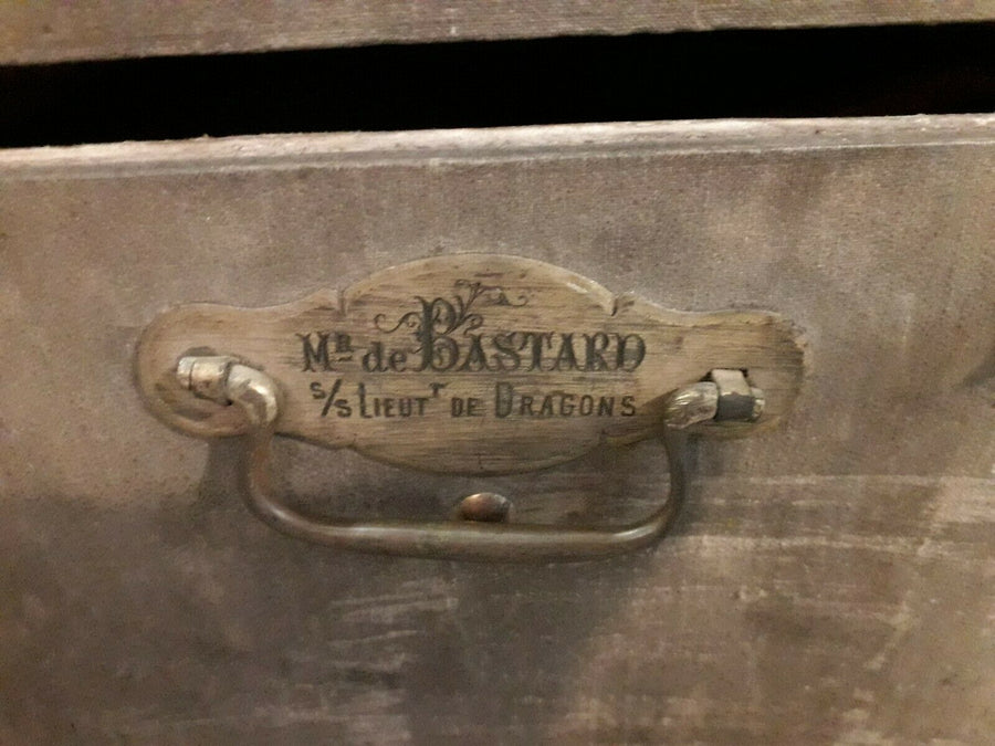 Casque D'Officier De Dragon, Modèle 1872 Avec Sa Boîte Lt De Dragon De Bastard