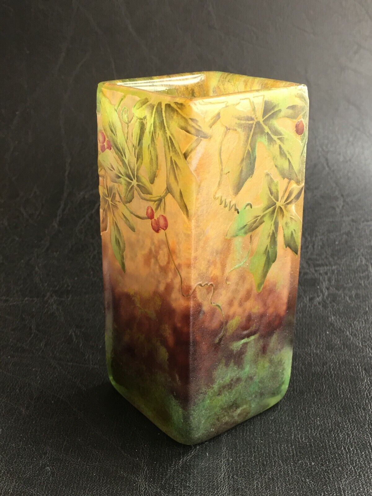 Vase Daum Nancy (Art Nouveau 1900)