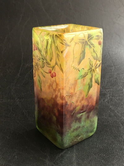 Vase Daum Nancy (Art Nouveau 1900)