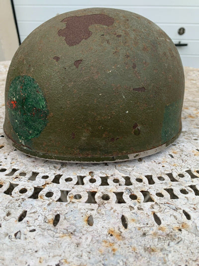 Casque Para Anglais Avec Insignes Peint 1944 Ww2