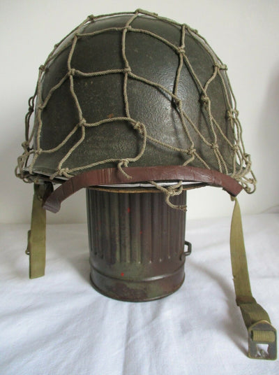 Casque Original US M1 Fix Bale WWII complet - Campagne de Normandie