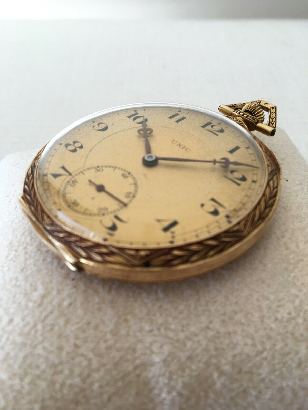 Montre gousset UNIC Spiral BREGUET OR 18 K