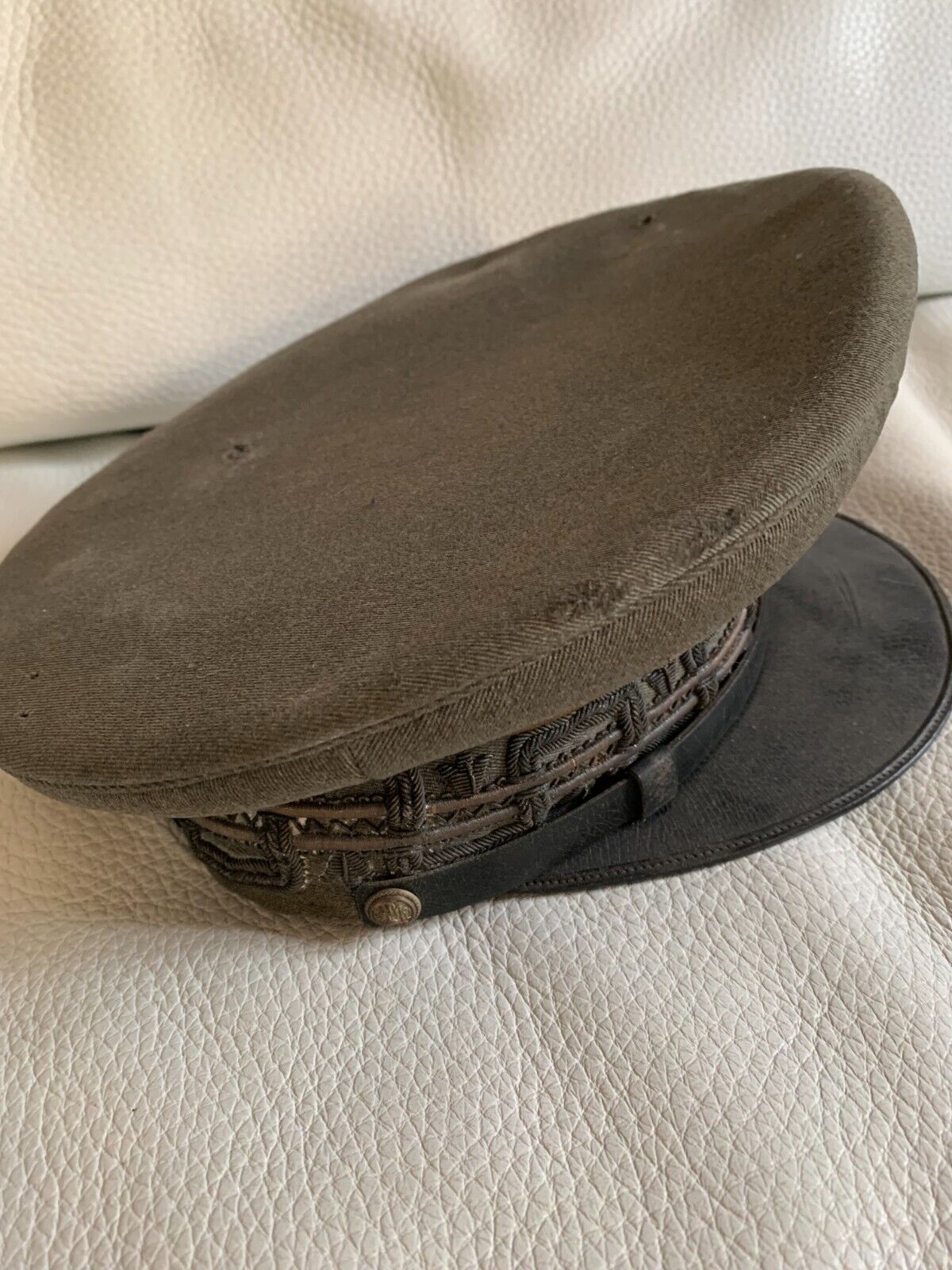 Casquette Militaire De General Italien Ww2