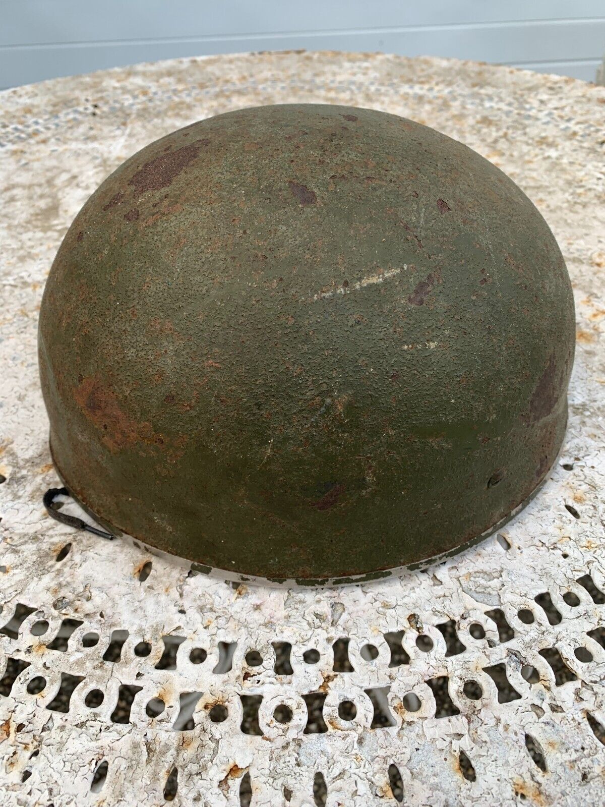 Casque Para Anglais Avec Insignes Peint 1944 Ww2