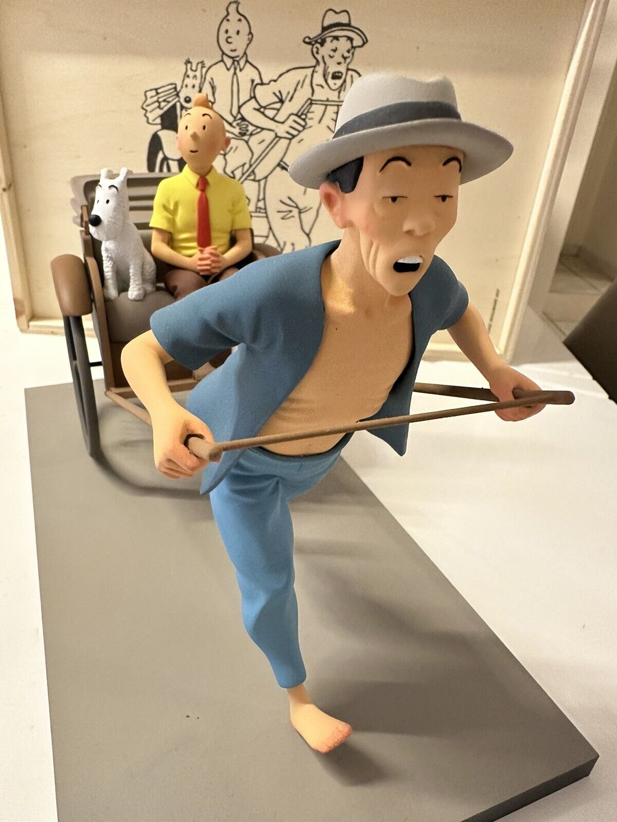 Figurine Fariboles Tintin Pouss Pouss