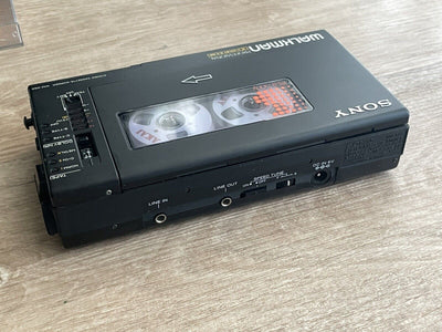 Sony Wm-D6c Stereo Cassette-Corder Walkman Professionnel Année 1983
