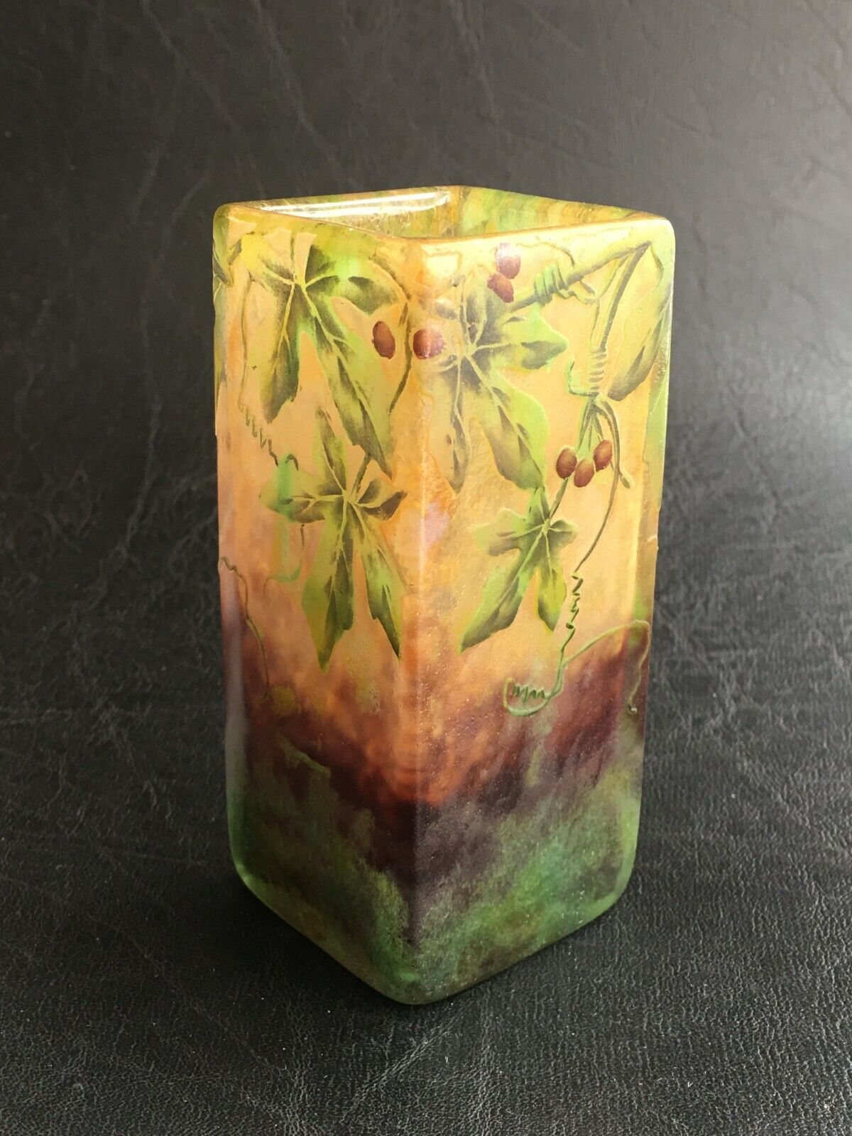 Vase Daum Nancy (Art Nouveau 1900)