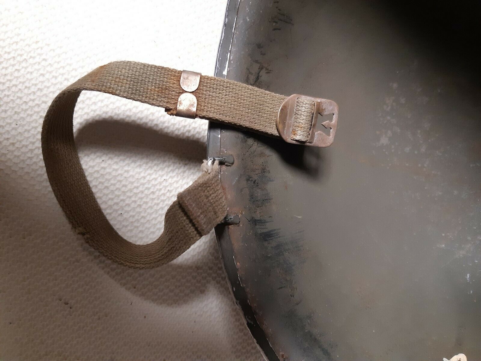 Casque Us Jonc Avant Patte Fixe Gi Nominatif Militaria Ww2