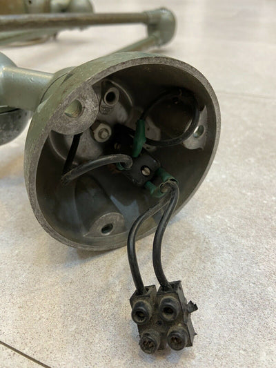 Lampe Jielde Trois Bras, Peinture Verte Vespa D’origine
