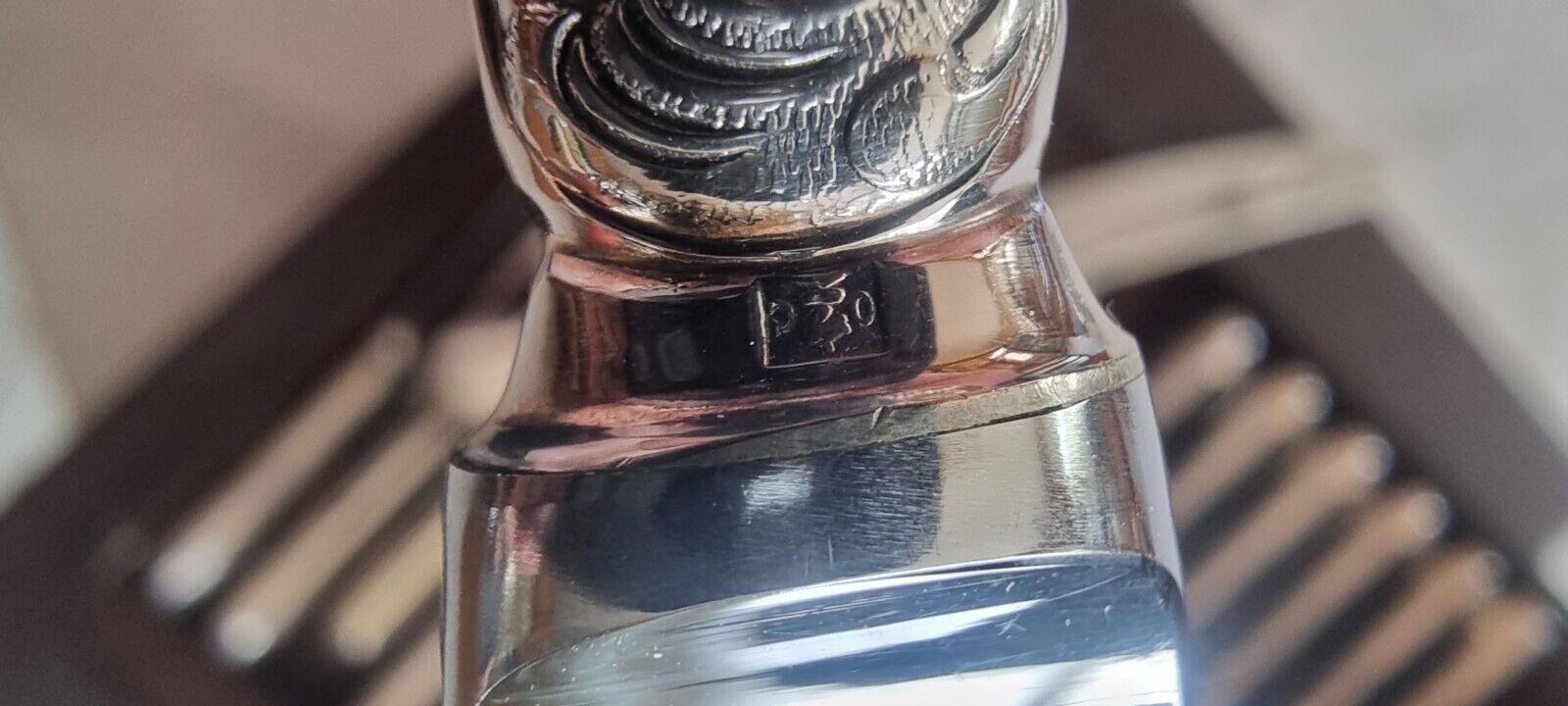 Ménagère CHRISTOFLE Modèle MARLY métal argenté 37 couverts