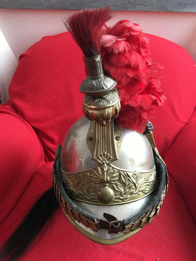 Casque + Cuirasse Officier Cuirassier Français Début Xxème