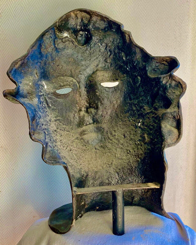 Pierre Chenet – Superbe Tête À L’antique En Bronze Signé