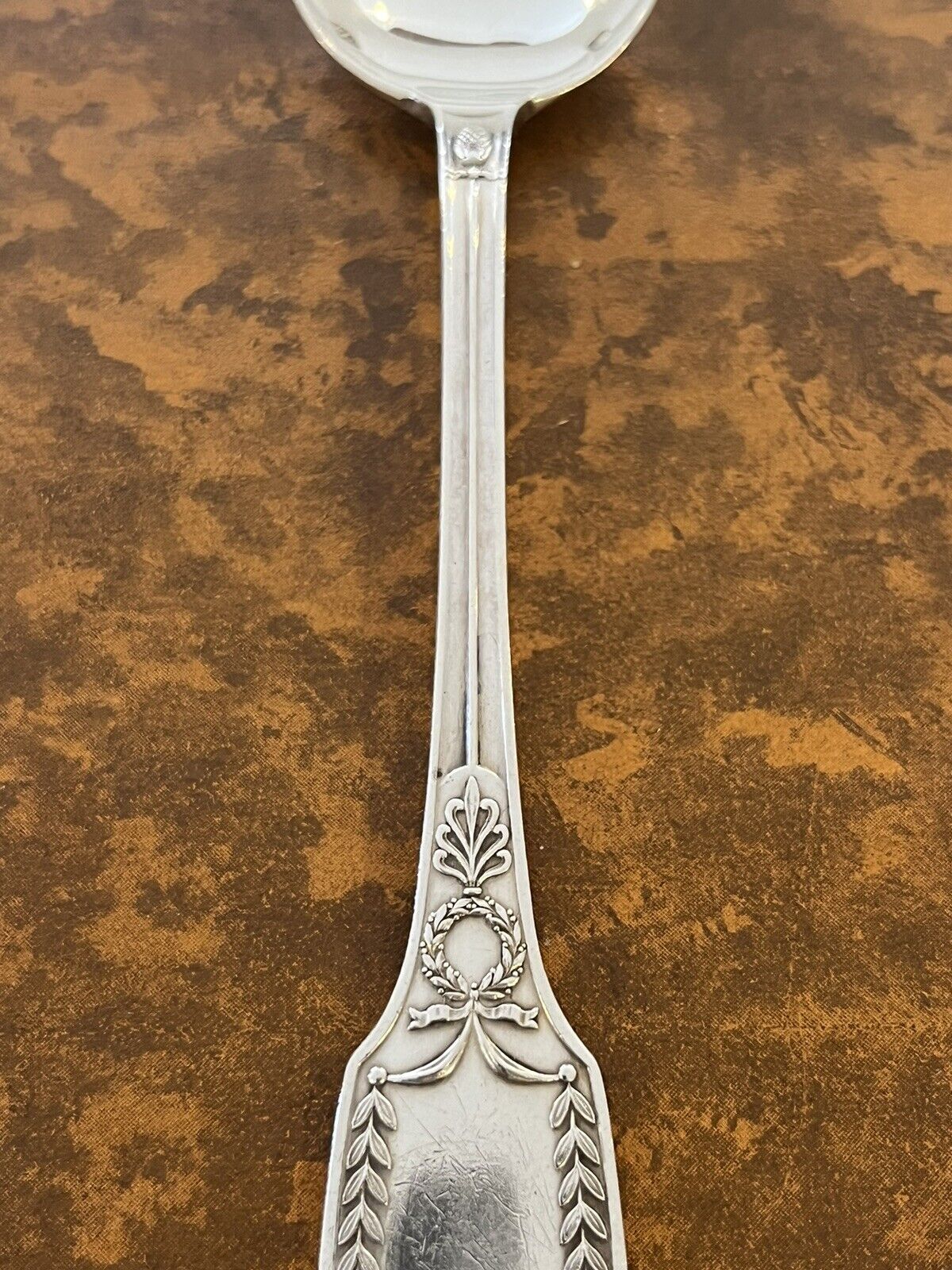 Émile Puiforcat Ménagère 24 Pieces En Argent Massif Modèle Cygne Style Empire