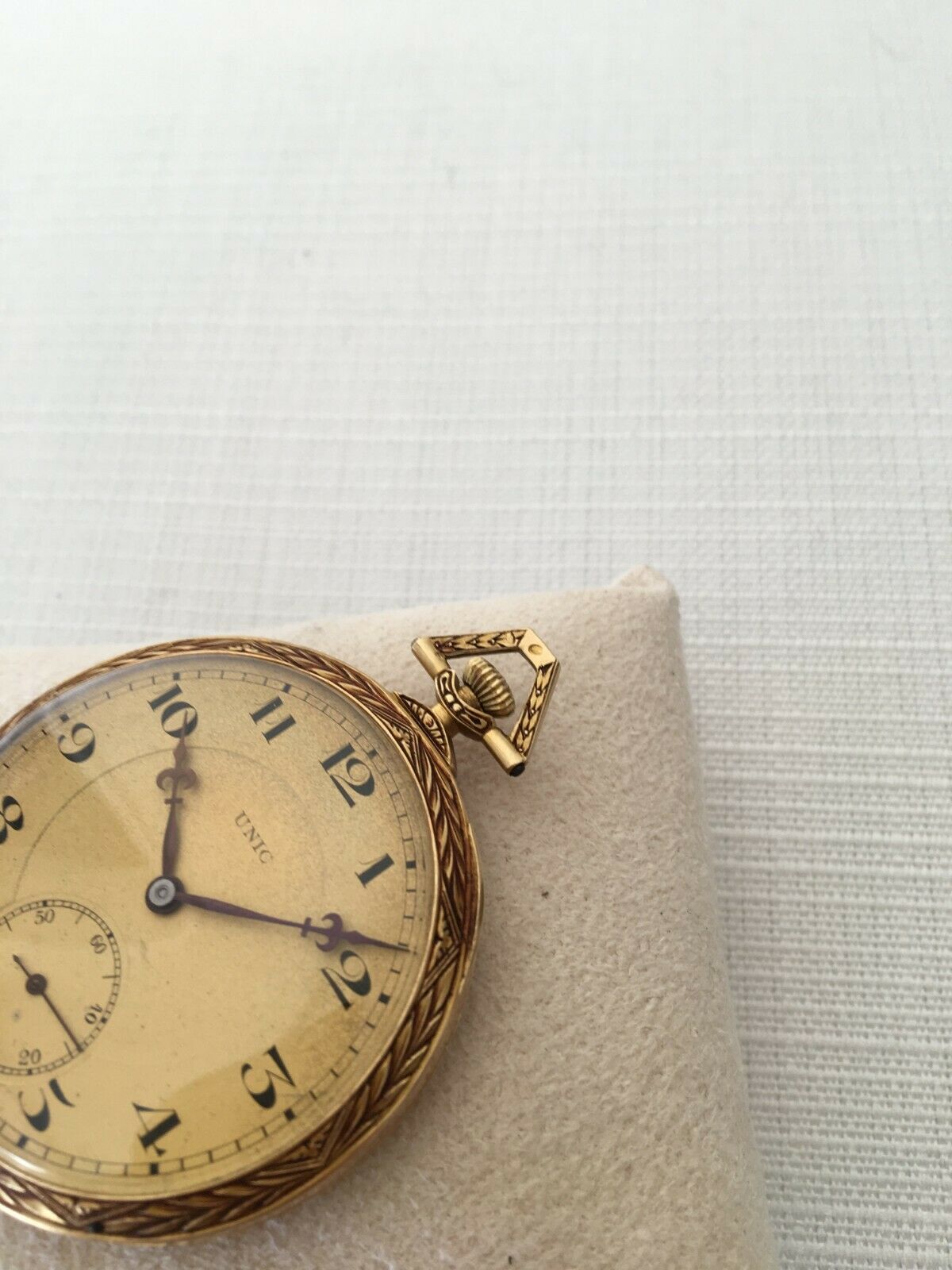 Montre gousset UNIC Spiral BREGUET OR 18 K