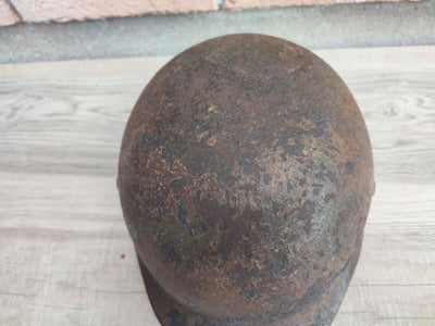 Casque Allemand Camouflé 3 Tons Normandie