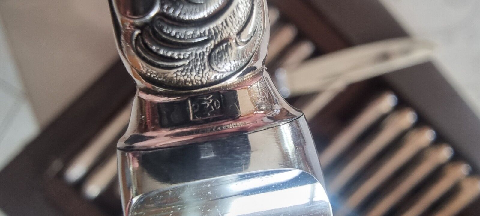 Ménagère CHRISTOFLE Modèle MARLY métal argenté 37 couverts