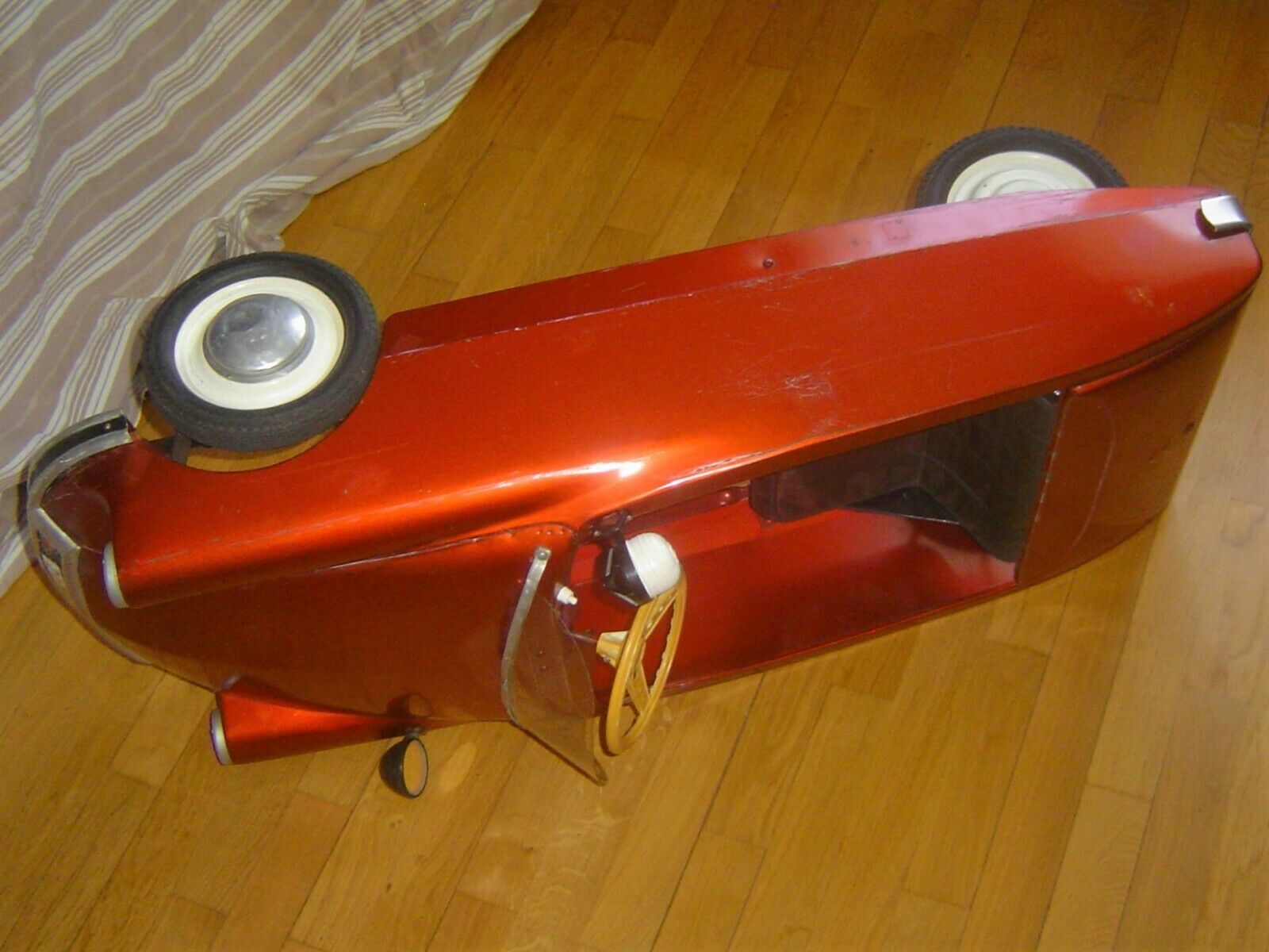 Voiture À Pédales Auto Tôle Mg Morellet Guerineau Citroe