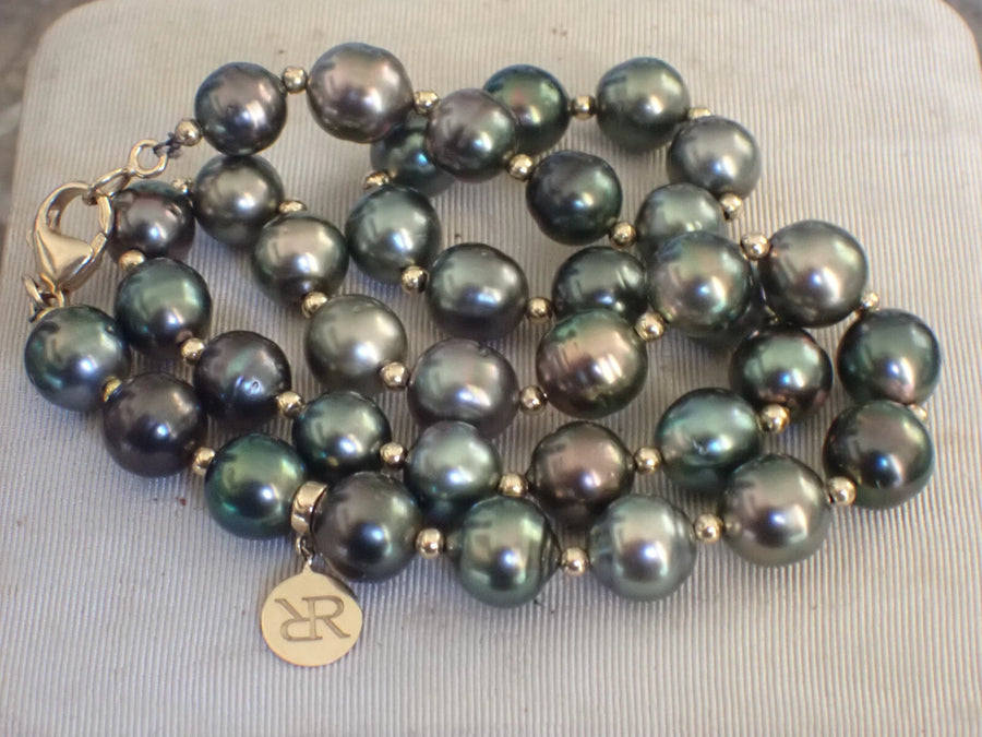 Collier Maison RAMBAUD Paris Perles de Tahiti +PERLES en OR 18 CARATS