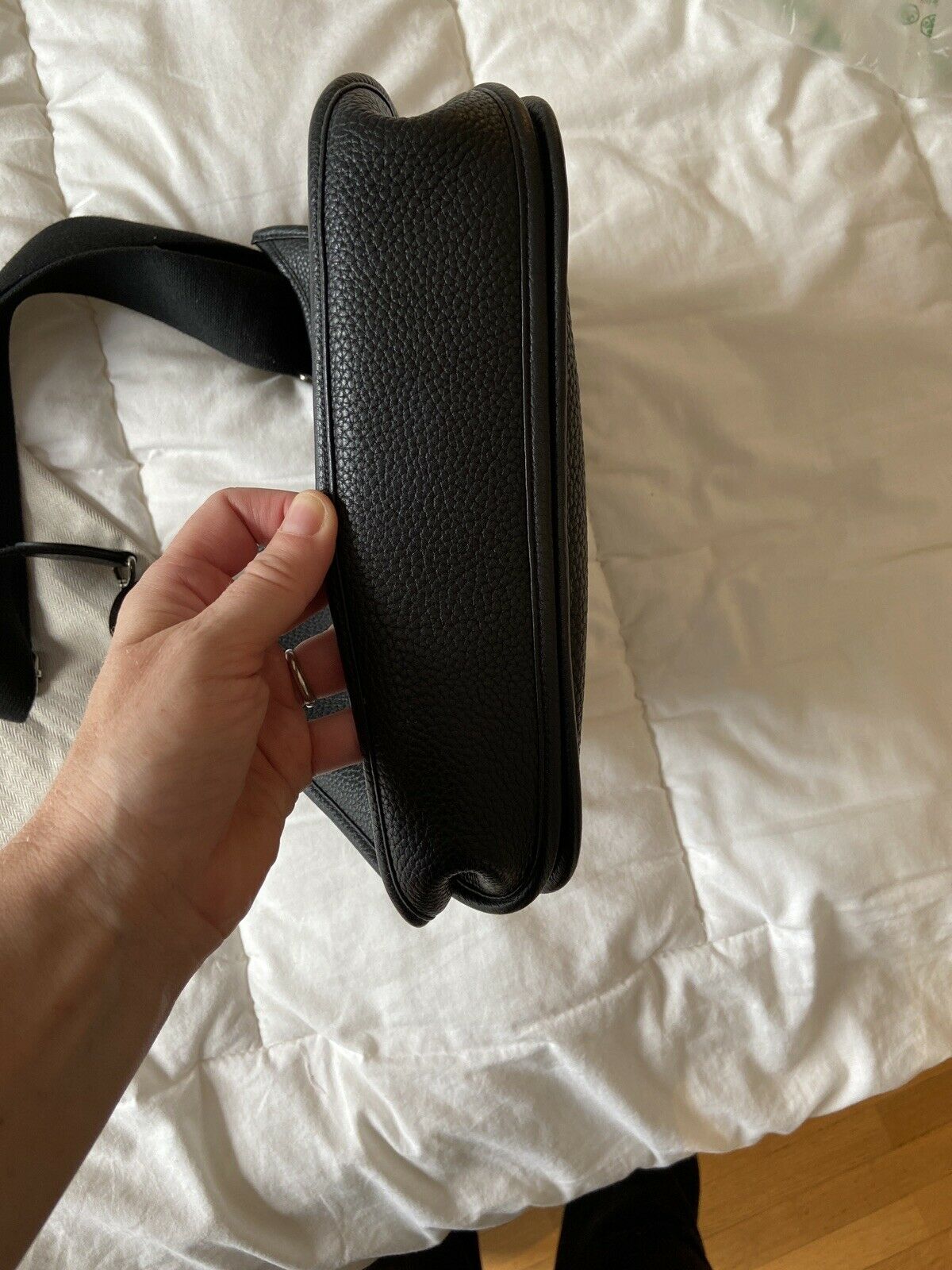 Sac Hermes Evelyne III 29 Taurillon Clemence Noir Authentique