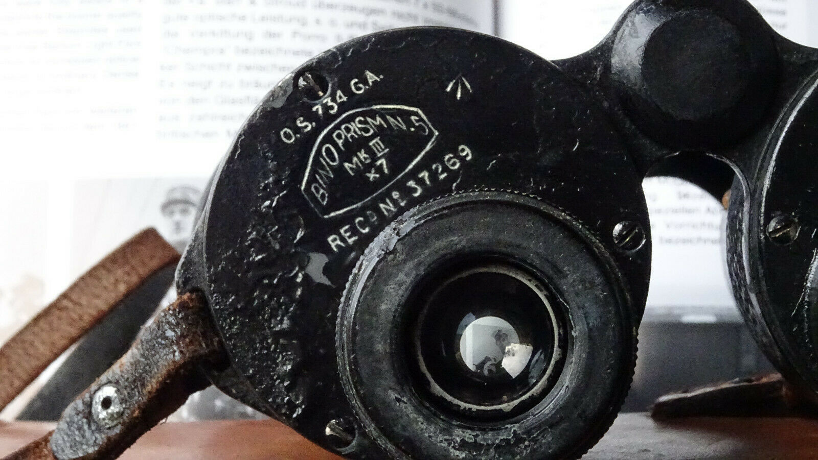 Jumelles Ross Binoprism N°5 Mk III