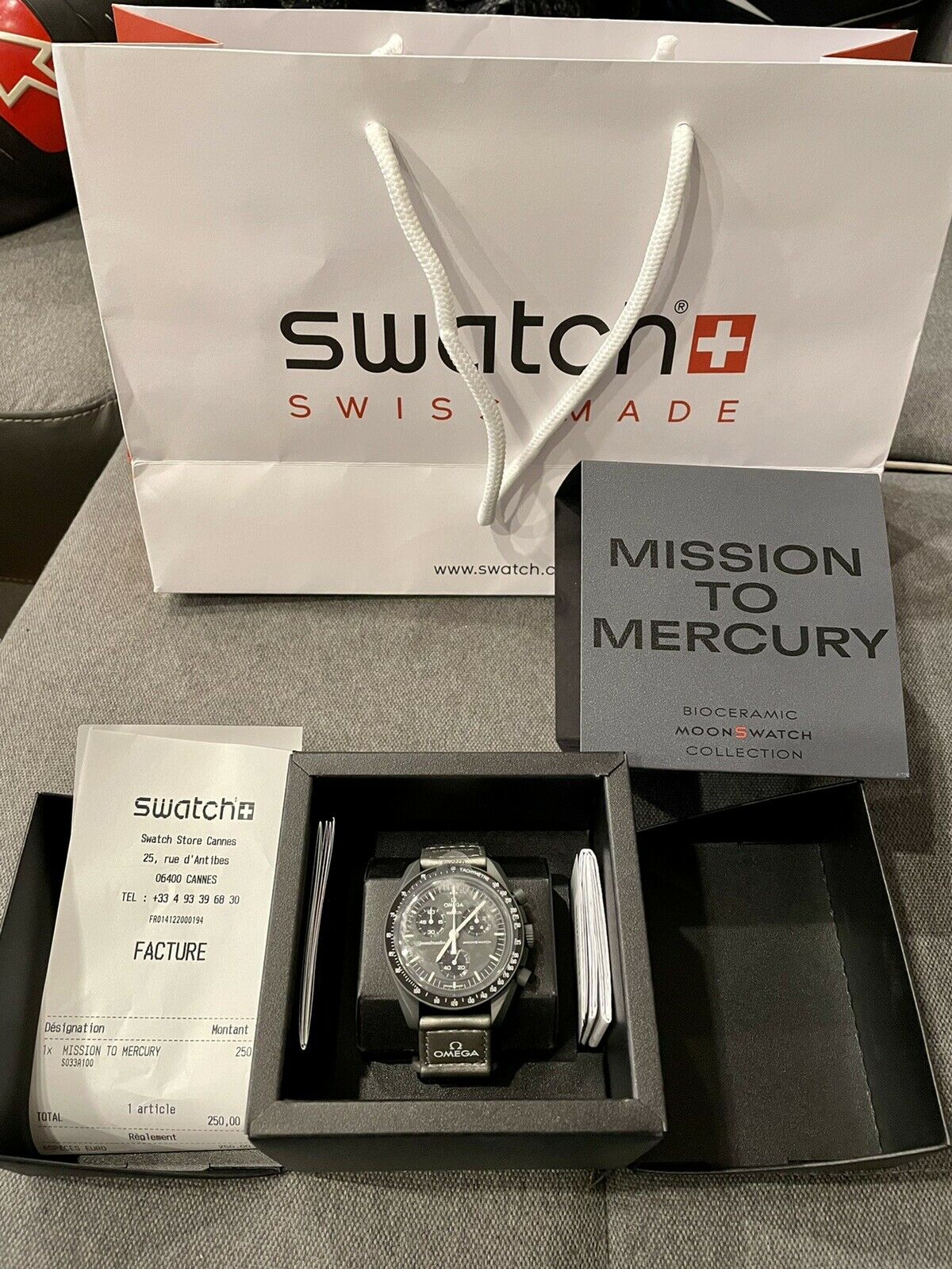 Omega X Swatch MERCURY MoonSwatch