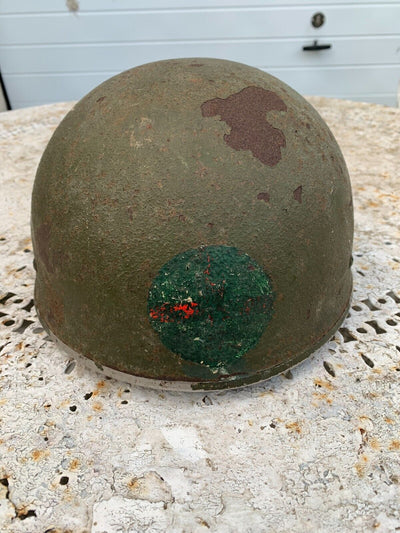 Casque Para Anglais Avec Insignes Peint 1944 Ww2