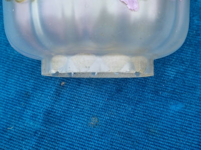 Baccarat Belle Lampe À Pétrole Ancienne