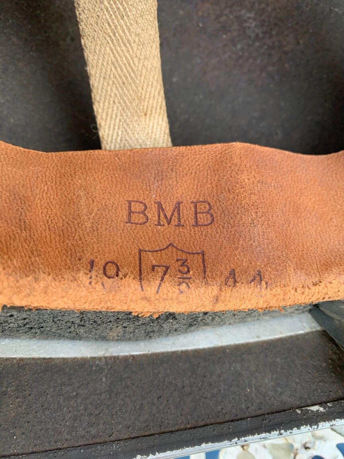Casque Para Anglais Avec Insignes Peint 1944 Ww2