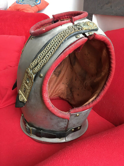 Casque + Cuirasse Officier Cuirassier Français Début Xxème