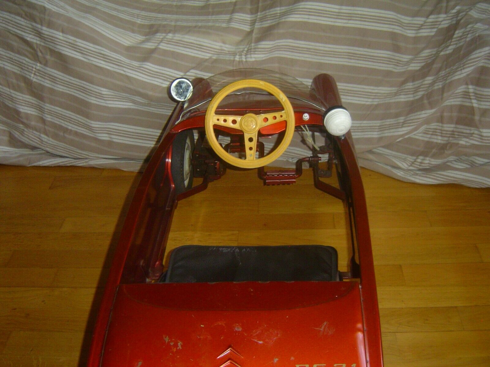 Voiture À Pédales Auto Tôle Mg Morellet Guerineau Citroe