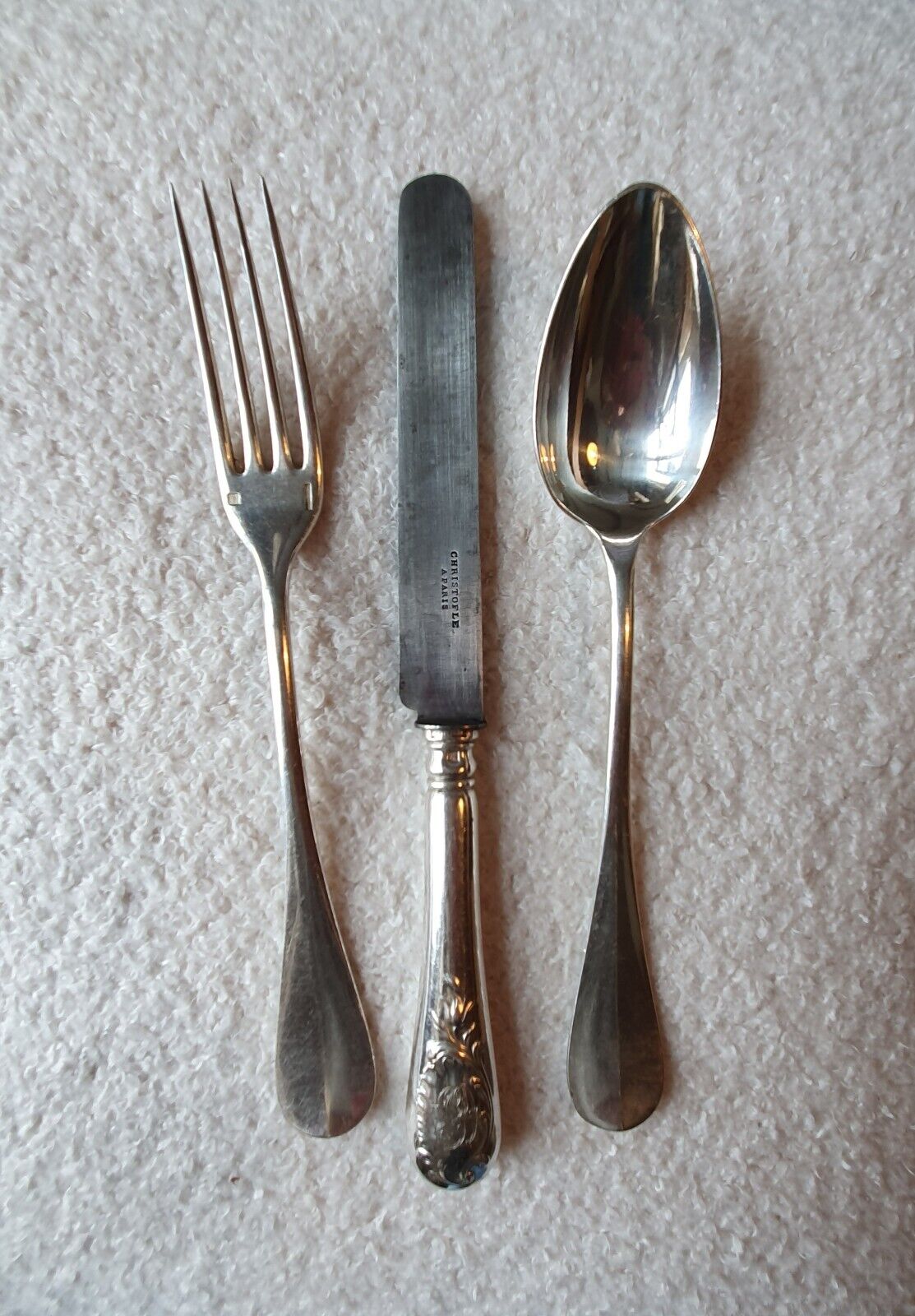 Ménagère Christofle 91 pièces métal argenté