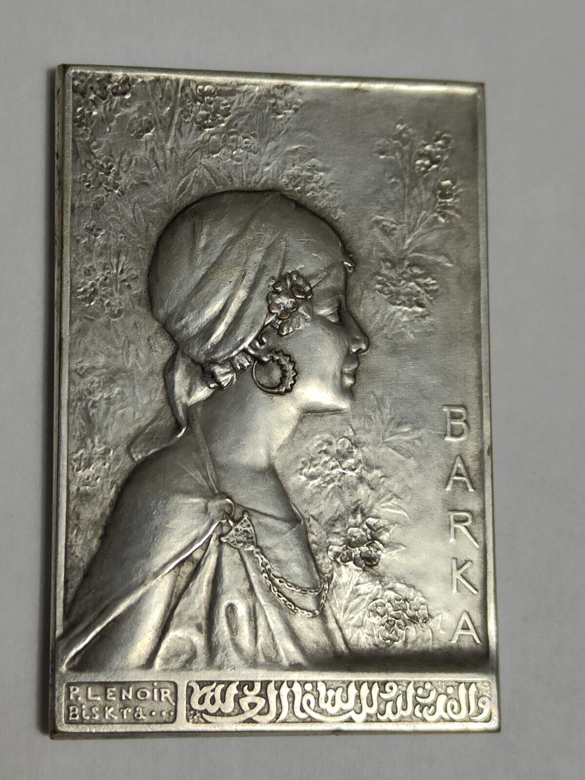 Médaille Bronze Argenté SAMF 1910 P. Lenoir Types