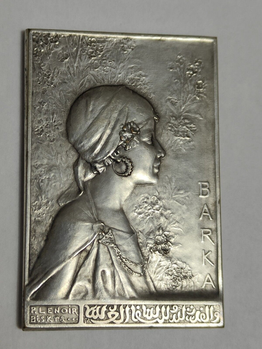 Médaille Bronze Argenté SAMF 1910 P. Lenoir Types