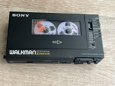Sony Wm-D6c Stereo Cassette-Corder Walkman Professionnel Année 1983