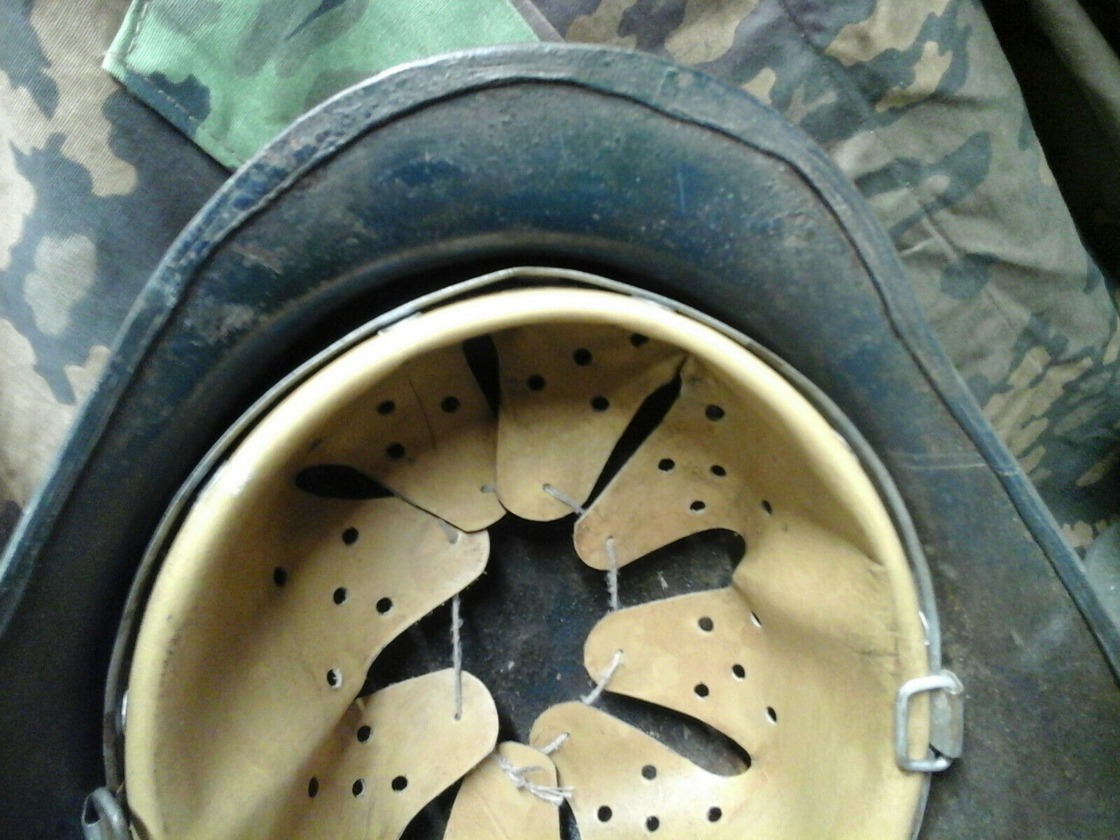 Casque Allemand Sanitaire Ww2 Camo Normandie