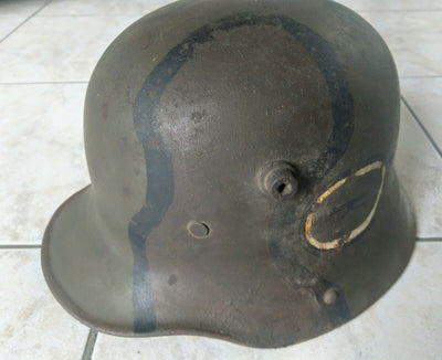 Casque Floque Mitrailleurs Allemand WW1