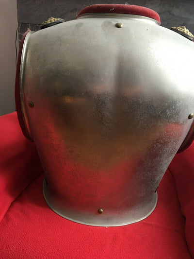 Casque + Cuirasse Officier Cuirassier Français Début Xxème