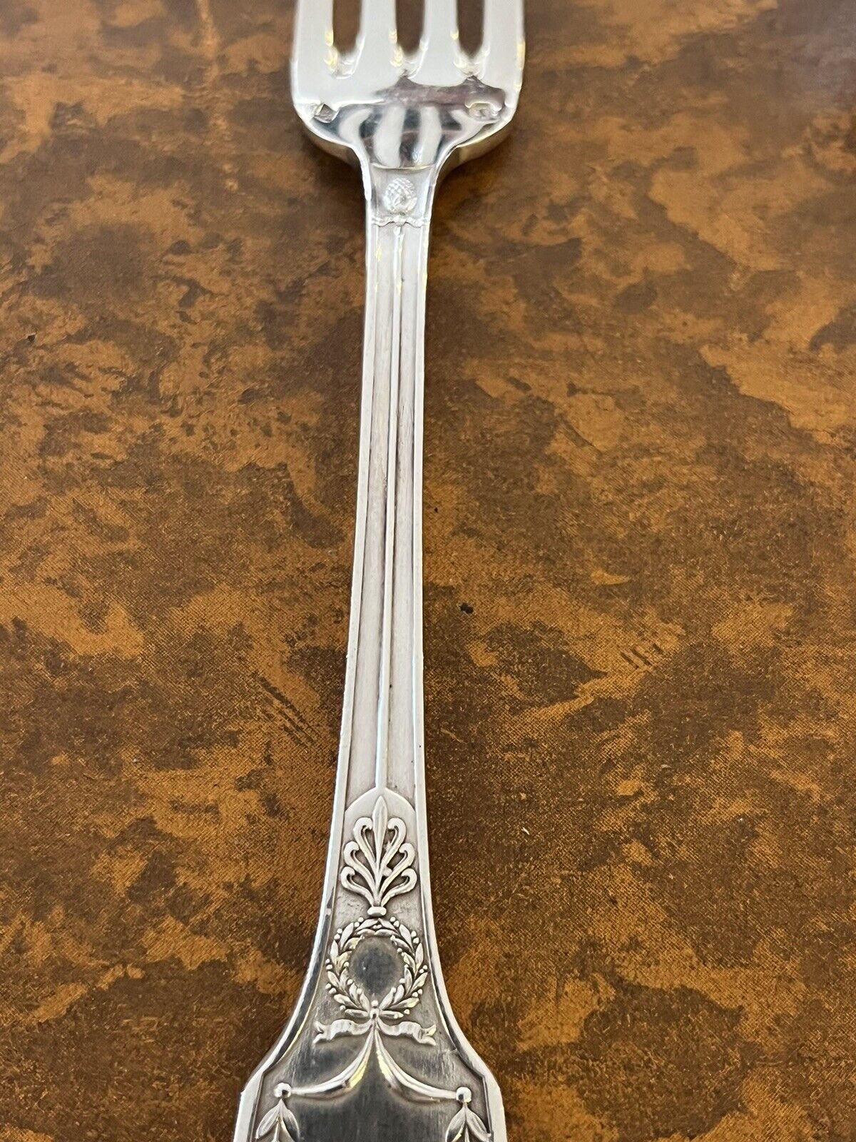 Émile Puiforcat Ménagère 24 Pieces En Argent Massif Modèle Cygne Style Empire