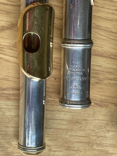 Flute traversière Sankyo Silver Sonic
