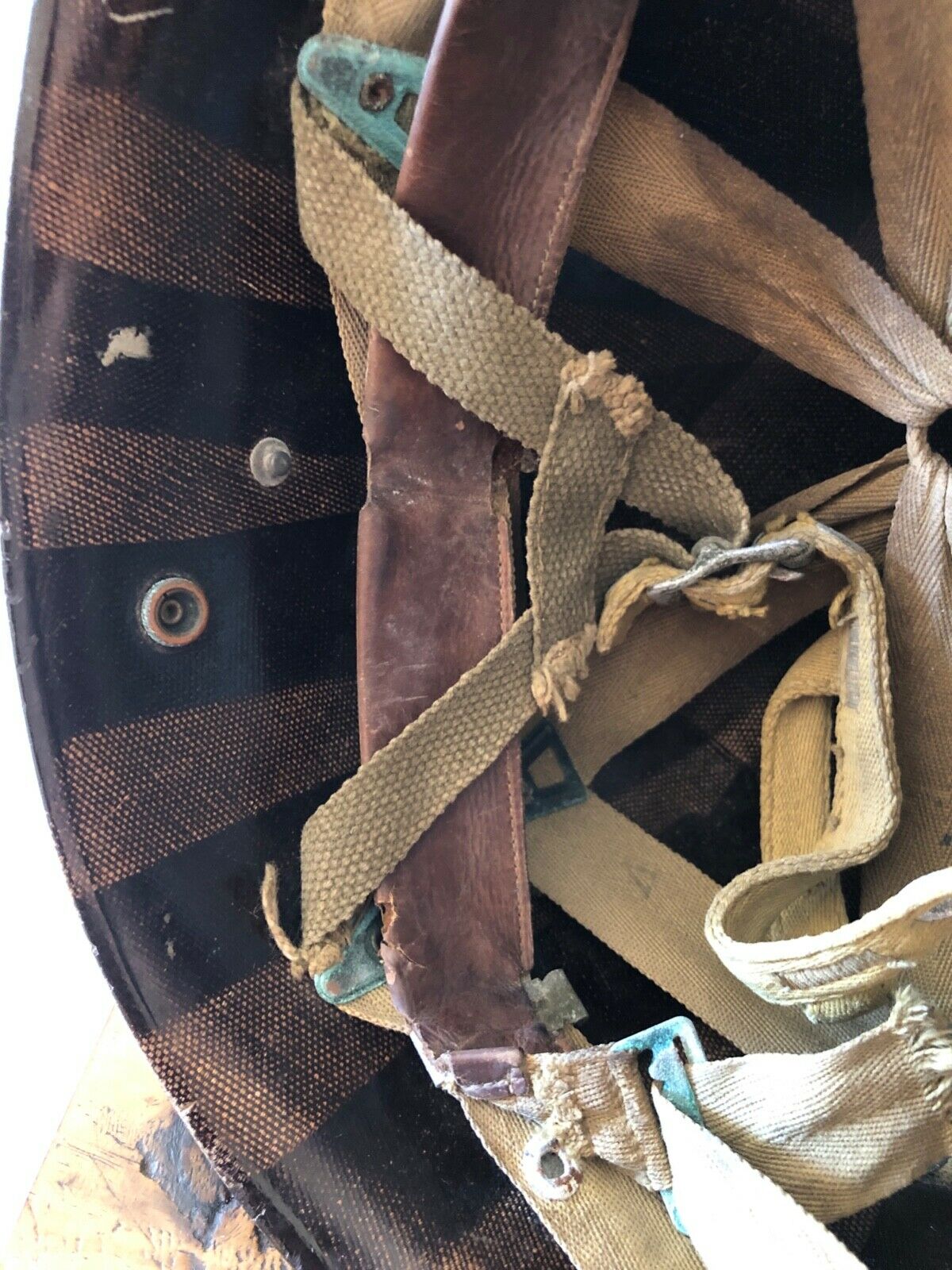 Casque Us M1 Parachutiste Indo Algérie