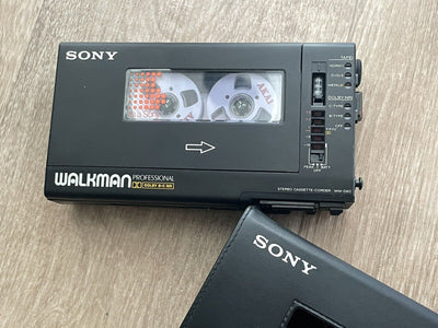 Sony Wm-D6c Stereo Cassette-Corder Walkman Professionnel Année 1983
