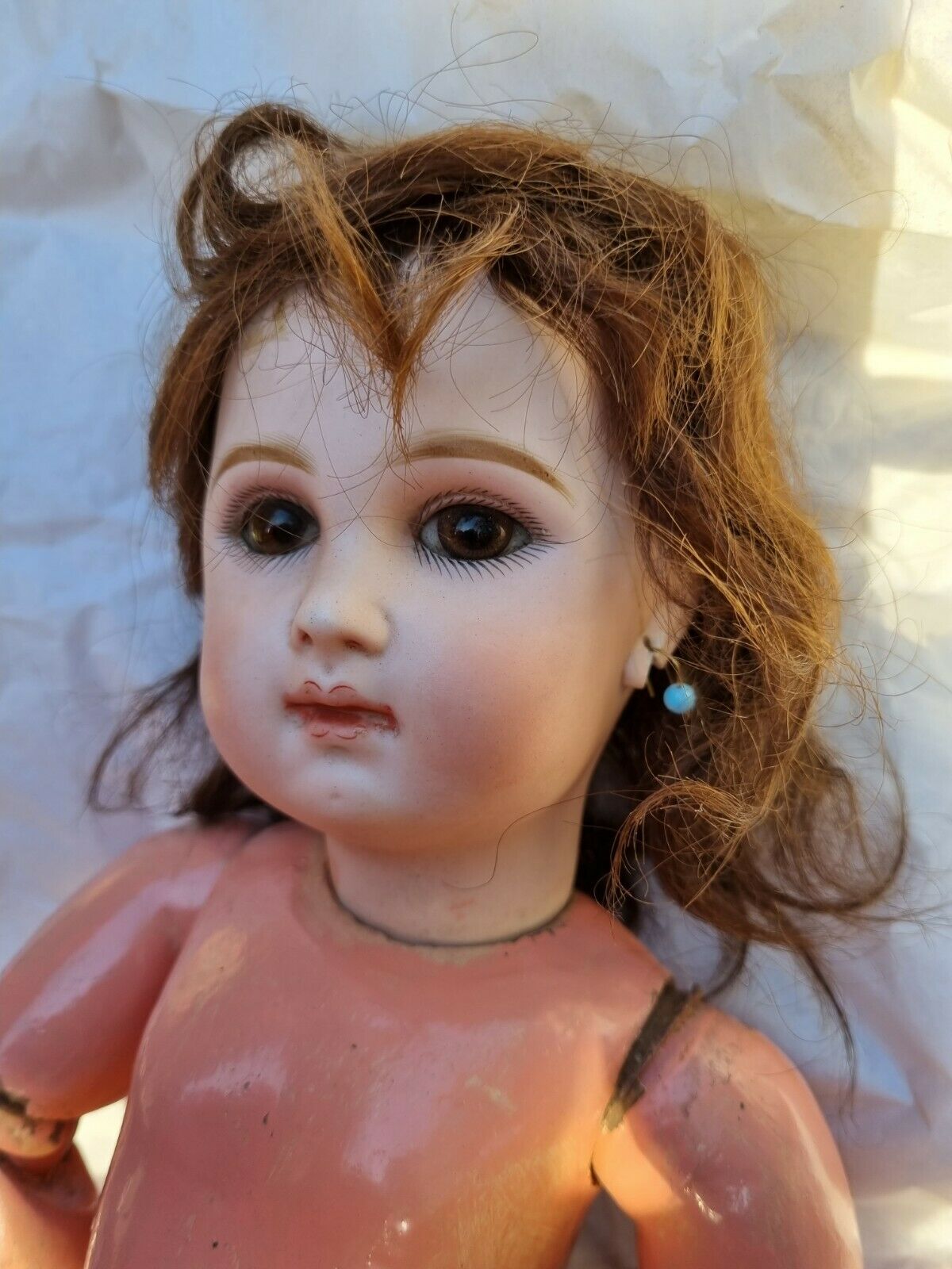 Poupée ancienne Jumeau bouche fermée