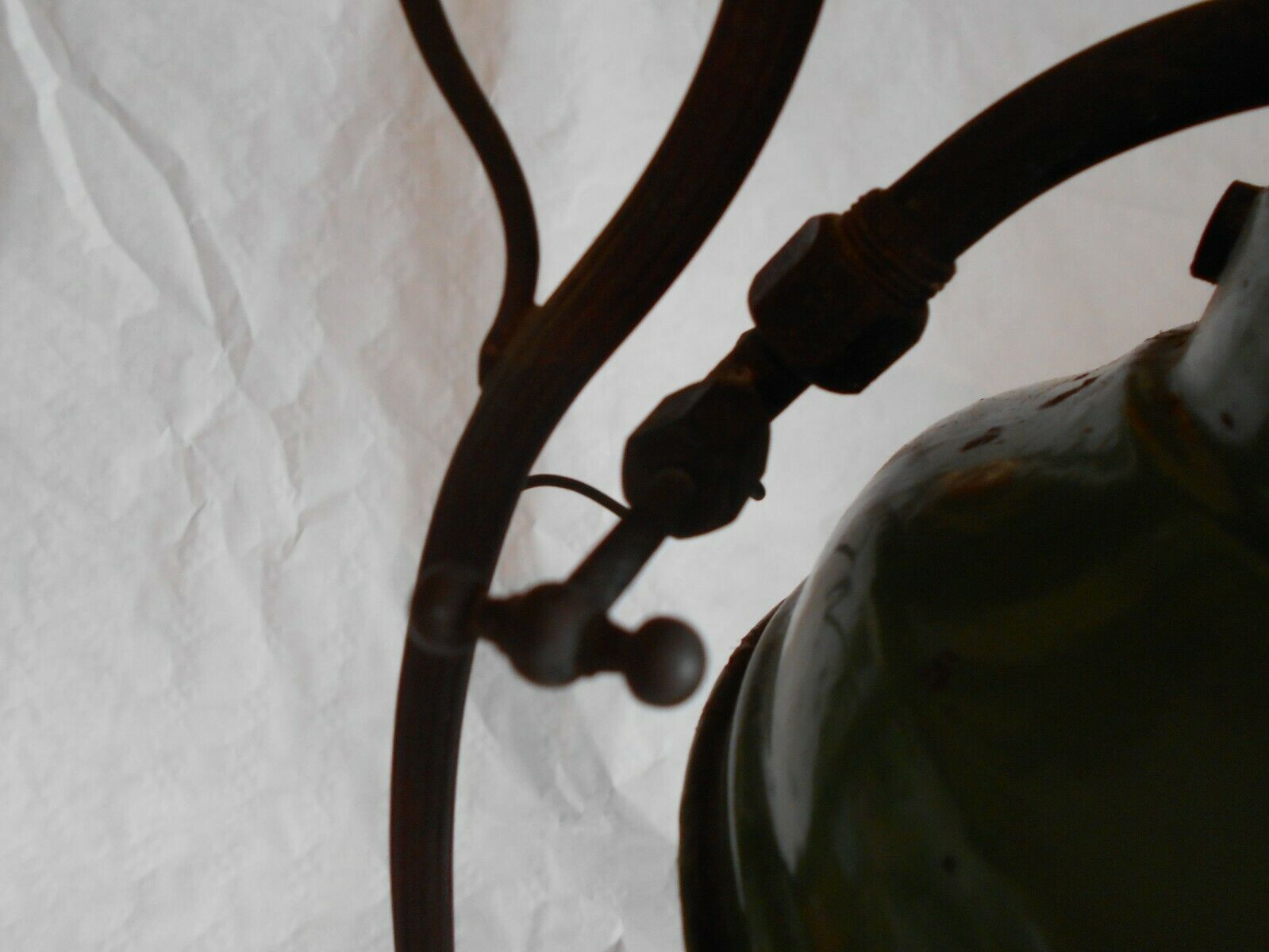 Vintage pression lampe lanterne UNIC LUMIERE