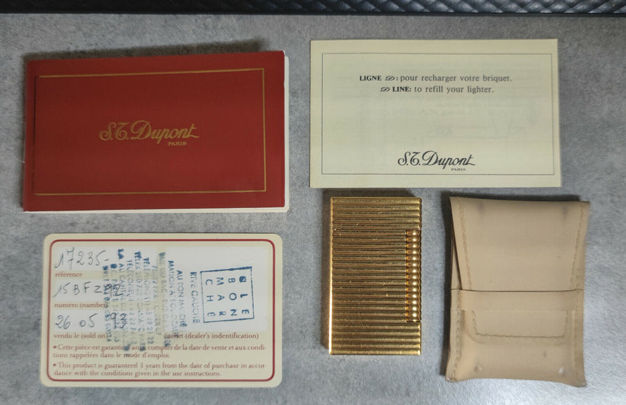 Briquet S.T. Dupont – Briquet à Gaz – Excellent État